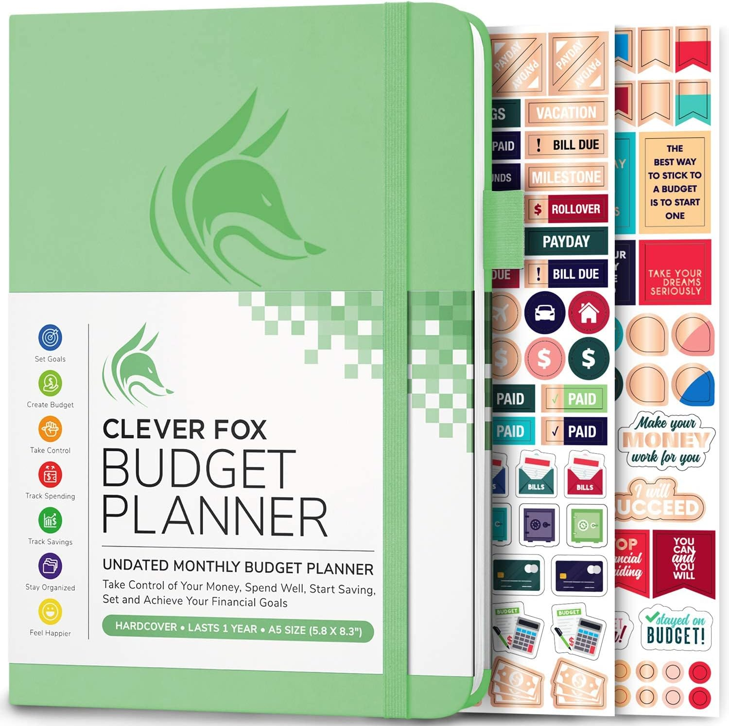 Monthly Budget Planner & Expense Tracker Notebook